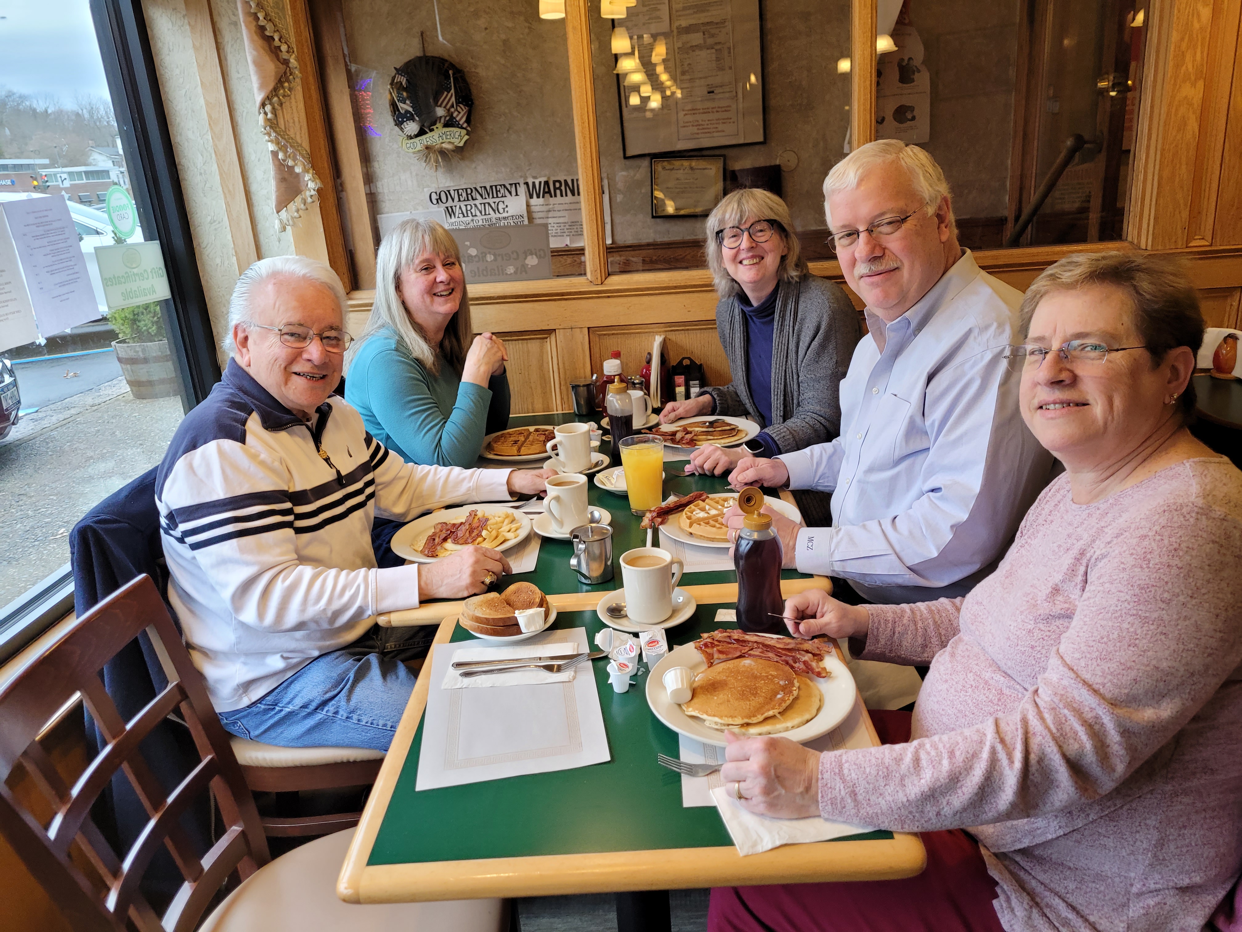 Fellowship breakfast of New Hempstead Presbyterian Church