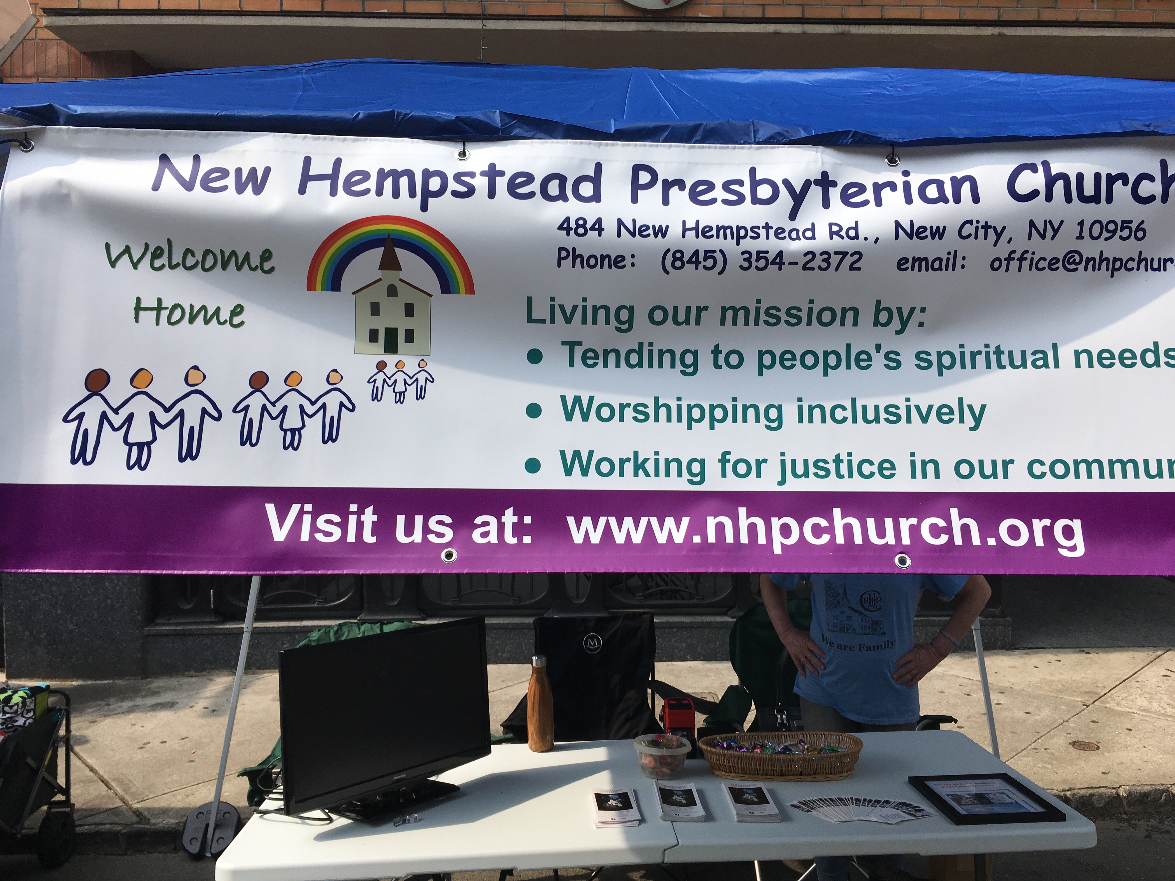 Parade Booth for New Hempstead Presbyterian Church