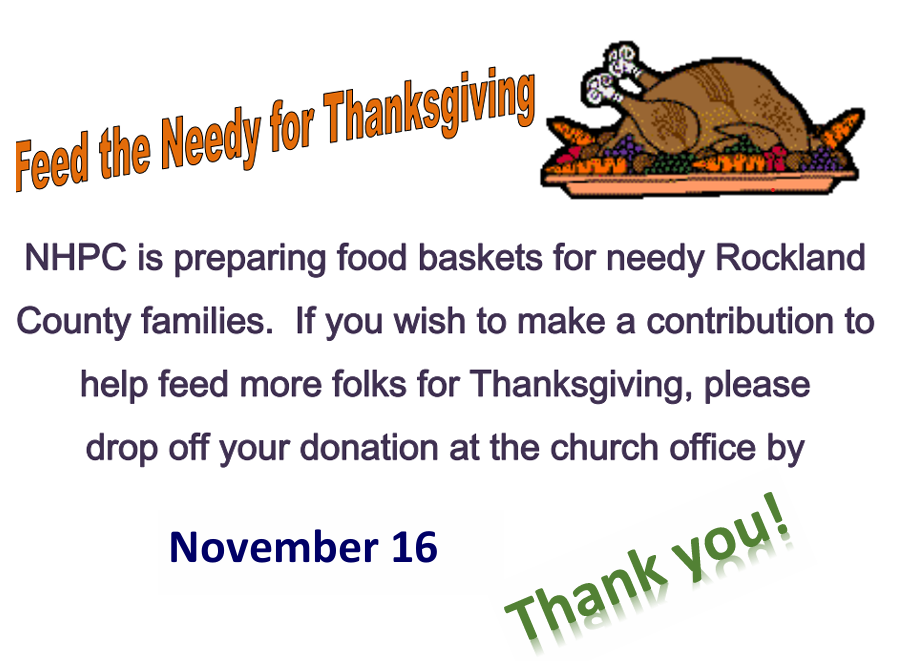 Thanksgiving Baskets